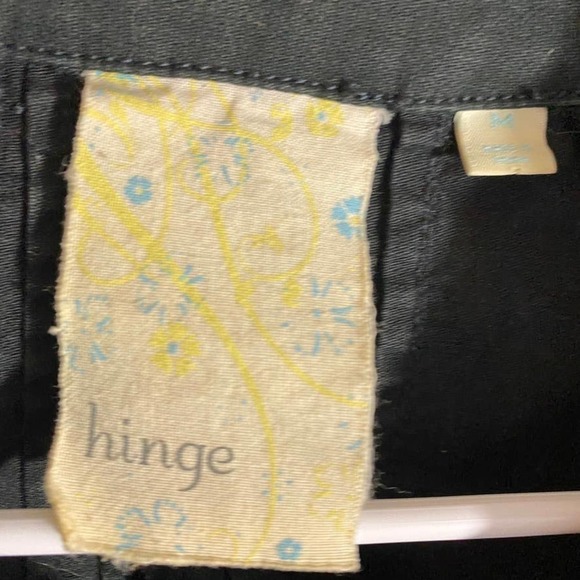 Hinge Cropped Length Jacket Style Blazer Size Medium - Picture 3 of 6